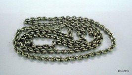 vintage antique tribal old silver chain necklace handmade jewellery - $178.20