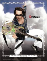 Steve Vai DiMarzio pickups on Ibanez JEM 20th Anniversary guitar 2007 ad print - £3.30 GBP