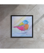 Framed canvas - Bird - £46.00 GBP+