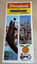 Vintage Disneyland Marineland of the Pacific… And Capistrano Mission Pamphlet - £4.61 GBP