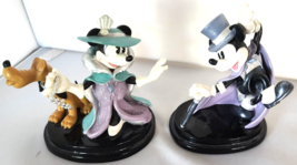 Mickey Minnie Mouse Disney Enesco Figurine You&#39;re Tops Here&#39;s Looking at... - £44.02 GBP