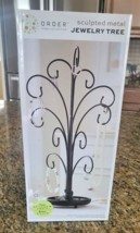 ORDER HOME COLLECTION Sculpted Metal JEWELRY or ORNAMENT Tree New in Box - $19.79