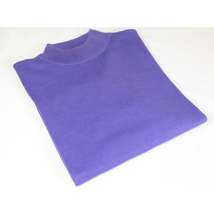 Men PRINCELY Soft Comfortable Merinos Wool Sweater Knits Mock 1011-00 Lilac image 2