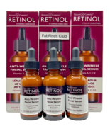 3pc Retinol Anti-Wrinkle Facial Serum Vitamin Enriched 3x1fl.oz Smooth,Firm - $691.93 MXN 3pc Retinol Anti-Wrinkle Facial Serum Vitamin Enriched 3x1fl.oz Smooth,Firm - $691.93 MXN