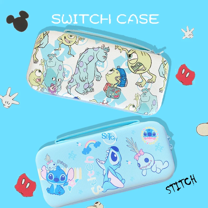 Disney Mickey Minnie Storage Bag for Nintendo Switch Waterproof Protective Case - £18.54 GBP+