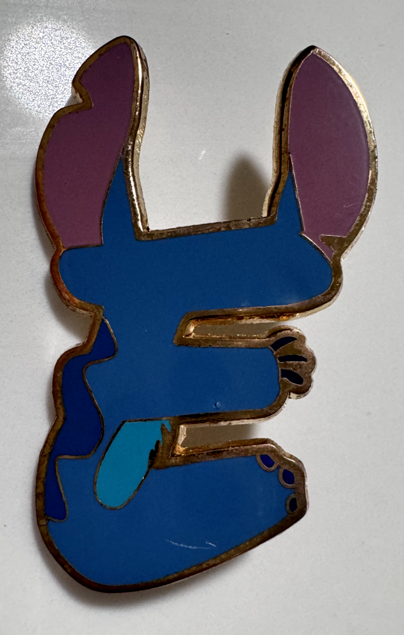 DLRP Disney New Generation 2010 Character Icon STITCH Large E Pin PP8385... - $39.59