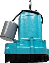 115-Volt Automatic Cast Iron Sump/Effluent Pump, Blue, Little Giant, Ft Cord. - £315.71 GBP