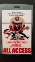 HASTE THE DAY / OH SLEEPER ORIGINAL 2010 CHRISTMAS TOUR LAMINATE BACKSTA... - $100.00