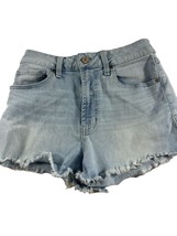 Rewash Denim Shorts Womens Junior Size 5/27 Light Wash Cut Offs Raw Hem ... - £19.57 GBP