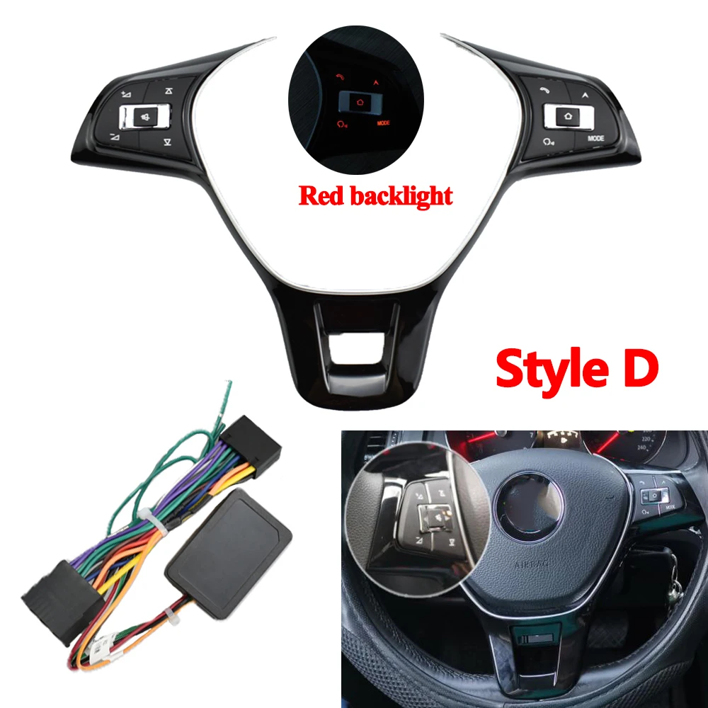 Car  fibre &amp; Bright Black Steering Wheel Remote Bluetooth Wireless Contr... - $155.01