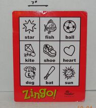 2009 ThinkFun Zingo! Bingo with a Zing Replacement 1 Zingo Card Piece Pa... - $3.92
