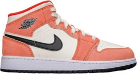 Authenticity Guarantee 
Nike Big Kids Air Jordan 1 Mid SE Basketball Shoes Si... - £97.36 GBP