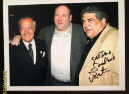 VINCENT PASTORE : PUSSY (THE SOPRANOS ) SIGN AUTOGRAPH PHOTO (CLASSIC TV... - $123.75