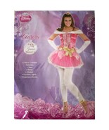 Disney Princess Aurora Costume Halloween or Dress Up Size Medium 7 - 9 New - $755.43 MXN
