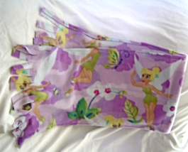 Tinkerbell Super Soft Purple Fleece Handmade Scarf Disney Fairies - $12.99