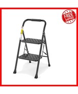Compact 2-Step Ladder with Ergonomic Handle - Ideal for Safe Home Tasks - $950.11 MXN