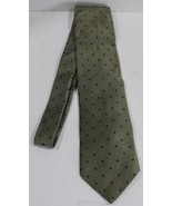 Calvin Klein Green Blue Pattern Multicolor Silk Mens Necktie Neck Tie - $25.80 CAD