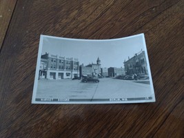 RPPC Postcard BERLIN WISCONSIN Market Square REAL PHOTO OLD - £7.52 GBP