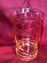 Pink 5 Inch Tumbler Depression Glass Scroll Design Mint - £15.92 GBP
