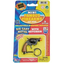 Big Bang Mini Famous Firearms Die Cast Metal Cap Gun Keychain *CHOOSE*