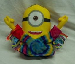 Despicable Me Minion Movie Dave Minion In TIE-DYE Shirt 6&quot; Plush Stuffed Toy - £11.87 GBP