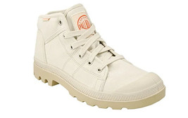 PALLADIUM Mens Comfort Shoes Pampa Sport Solid Ivory Size UK 7 03311-158-M - £49.00 GBP