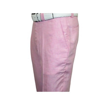 Mens Premium 100% Linen Cocktail Suit by INSERCH Breathable and cool SU880 Pink image 11