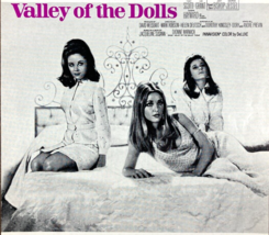Theme from VALLEY OF THE DOLLS Movie SHEET MUSIC Sharon Tate Patty Duke ... - £15.63 GBP