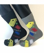 2 PAIRS Foozys Men&#39;s Socks CORNHOLE, New Ships Free - $213.63 MXN