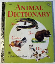 Animal Dictionary - A Little Golden Book - Vintage 1979 - £6.45 GBP