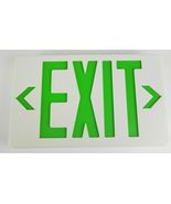 Monument Brand Green Led Exit Sign Alternative Security Battery Backup 6... - $366.69 MXN