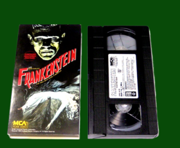 Frankenstein VHS 1931 Universal Monsters 1987 MCA Restored Edition - £6.22 GBP
