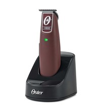 Burgundy T-Finisher T-Blade Trimmer From Oster, Professional Cordless Hair - $177.95