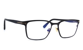New Tom Ford TF5733-B/V 002 Blue Block Black Eyeglasses Frame 53-17 - £138.27 GBP
