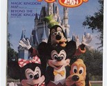 Walt Disney World Magic Kingdom Map &amp; Guide 1982 Presented by Polaroid B... - $21.78