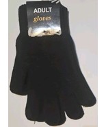 Classic magic adult gloves 95%Acrylic and 5% Spendex One Size Fit All Black - $11.13 CAD