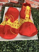 Adult Bright Clown Costume Shoes - $14.80