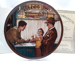 The Ones We Love 1989 by Norman Rockwell A Time To Keep Collectors Plate - $9.99
