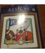 DESIGNS FOR THE NEEDLE HOMETOWN Counted Cross Stitch Kit SPORTS  #5113  ... - $6.00