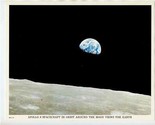 NASA Photo Apollo 8 in Orbit Around the Moon, Views the Earth - £14.24 GBP
