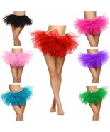 Sexy Adult Women&#39;s Classic 5 Layered Tulle Fancy Ballet Dress Tutu Skirts - $11.98