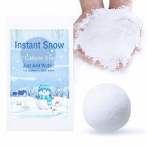 Make 2 Gallons Fake Instant Snow Powder For Slime Supplies Cloud Slime Charms - £13.66 GBP