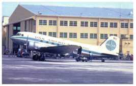 Pan American Airways DC 3 Airplane Postcard - £19.35 GBP