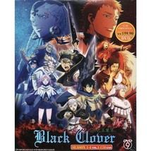 Black Clover  Season 1-4 (Vol. 1-170 End) Anime DVD with English Dubbed - £44.32 GBP