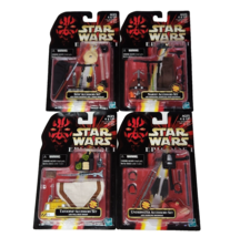 LOT OF 4 VINTAGE 1999 STAR WARS EPISODE 1 ACCESSORY SET NEW IN PACKAGE - $23.75