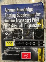 Airman Knowledge Testing Supplement for Airline Transport Pilot and Airc... - $29.65