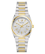 Bulova Two Tone Stainless Steel Quartz Ladies Watch - $200.00