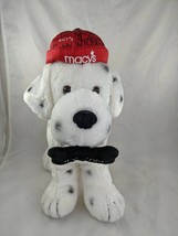 Macy&#39;s Gund Dalmatian Dog Plush 14 Inch New York 2004 Stuffed Animal Toy - £14.48 GBP