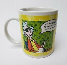 Maxine J Wagner Coffee Mug Cup Breakfast in Bed? I&#39;m NOT Grouchy by nature. - £23.69 GBP