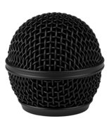 Talent DM-RGB Black Microphone Ball Head Mesh Grill for Shure SM58 BETA58 SM58LC - $25.46 CAD